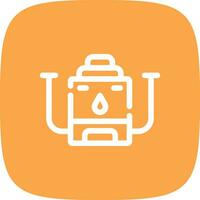 Water Boiler Creative Icon Design vector