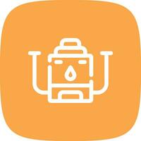 Water Boiler Creative Icon Design vector