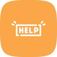 Help Creative Icon Design vector