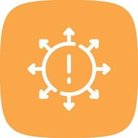 Diversification Creative Icon Design vector