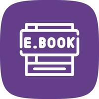 Ebooks Creative Icon Design vector