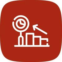 Predictive Analytics Creative Icon Design vector