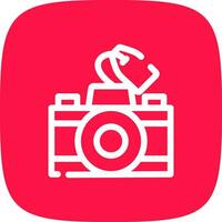 Camera Creative Icon Design vector