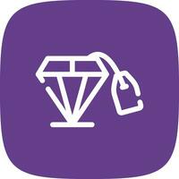 Diamond Creative Icon Design vector