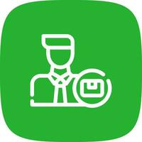 Brand Manager Creative Icon Design vector
