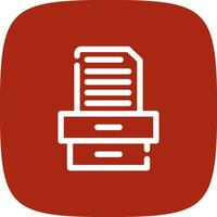 Project Inbox Creative Icon Design vector