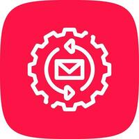 Marketing Automation Creative Icon Design vector