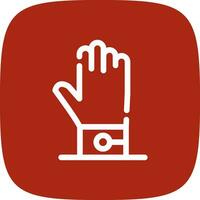 Glove Creative Icon Design vector