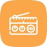 Radio Creative Icon Design vector