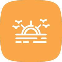 Sunrise Creative Icon Design vector