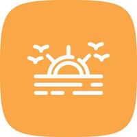 Sunrise Creative Icon Design vector