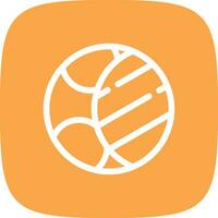 Waxing Moon Creative Icon Design vector