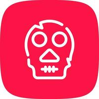 Skull Creative Icon Design vector