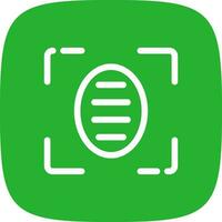 Biometrics Creative Icon Design vector