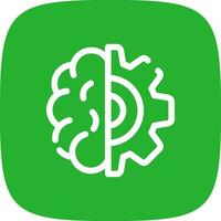 Deep Learning Creative Icon Design vector