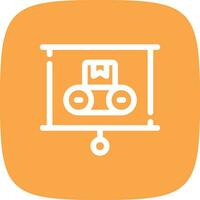 Machine Learning Creative Icon Design vector