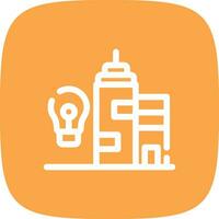 Building a Business Creative Icon Design vector