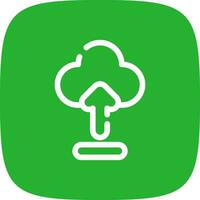 Upload Creative Icon Design vector