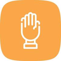 Hand Creative Icon Design vector
