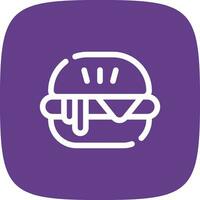 Hamburger Creative Icon Design vector