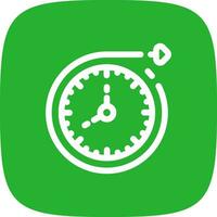 Time Forward Creative Icon Design vector