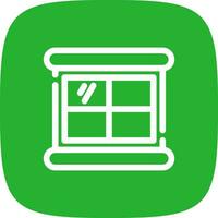 Window Creative Icon Design vector