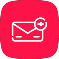 Forward Creative Icon Design vector