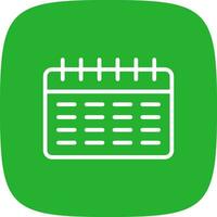 Calendar Creative Icon Design vector