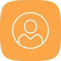 Profile Creative Icon Design vector