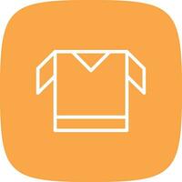 Shirt Creative Icon Design vector