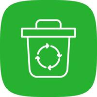 Trash Creative Icon Design vector