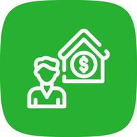 Broker Dealer Creative Icon Design vector