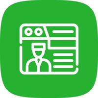 Documentation Portal Creative Icon Design vector