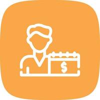 Fixed Funding Creative Icon Design vector