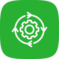 Cycle Diagram Creative Icon Design vector