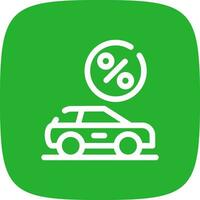 Vehicle Leasing Creative Icon Design vector