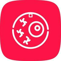 Optic Nerve Creative Icon Design vector