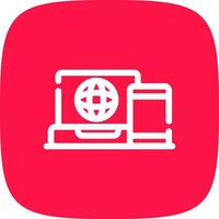 Multi Platform Creative Icon Design vector