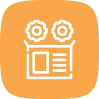 Procedure Package Creative Icon Design vector