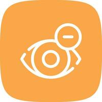 Shortsighted Creative Icon Design vector