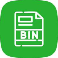 BIN Creative Icon Design vector