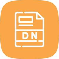 DN Creative Icon Design vector