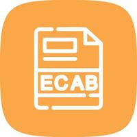 ECAB Creative Icon Design vector