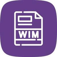 WIM Creative Icon Design vector