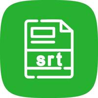 srt Creative Icon Design vector