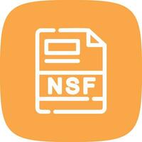 NSF Creative Icon Design vector