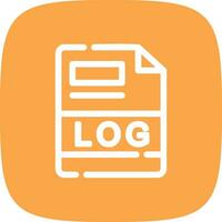 LOG Creative Icon Design vector
