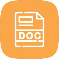 DOC Creative Icon Design vector