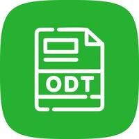 ODT Creative Icon Design vector