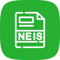 NEIS Creative Icon Design vector